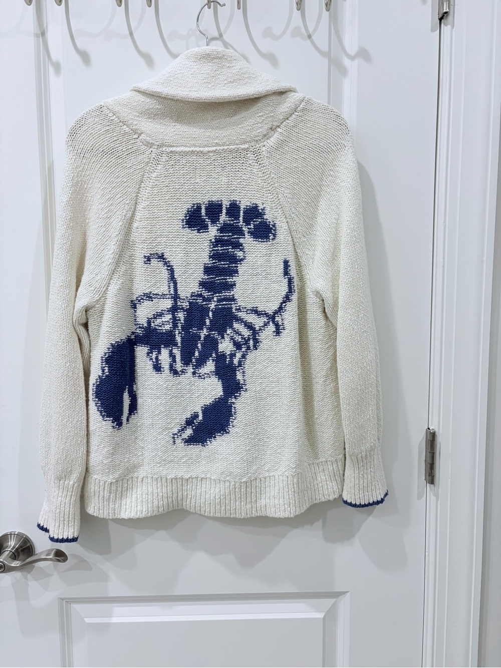 Maeve by Anthropologie Lobster Cardigan